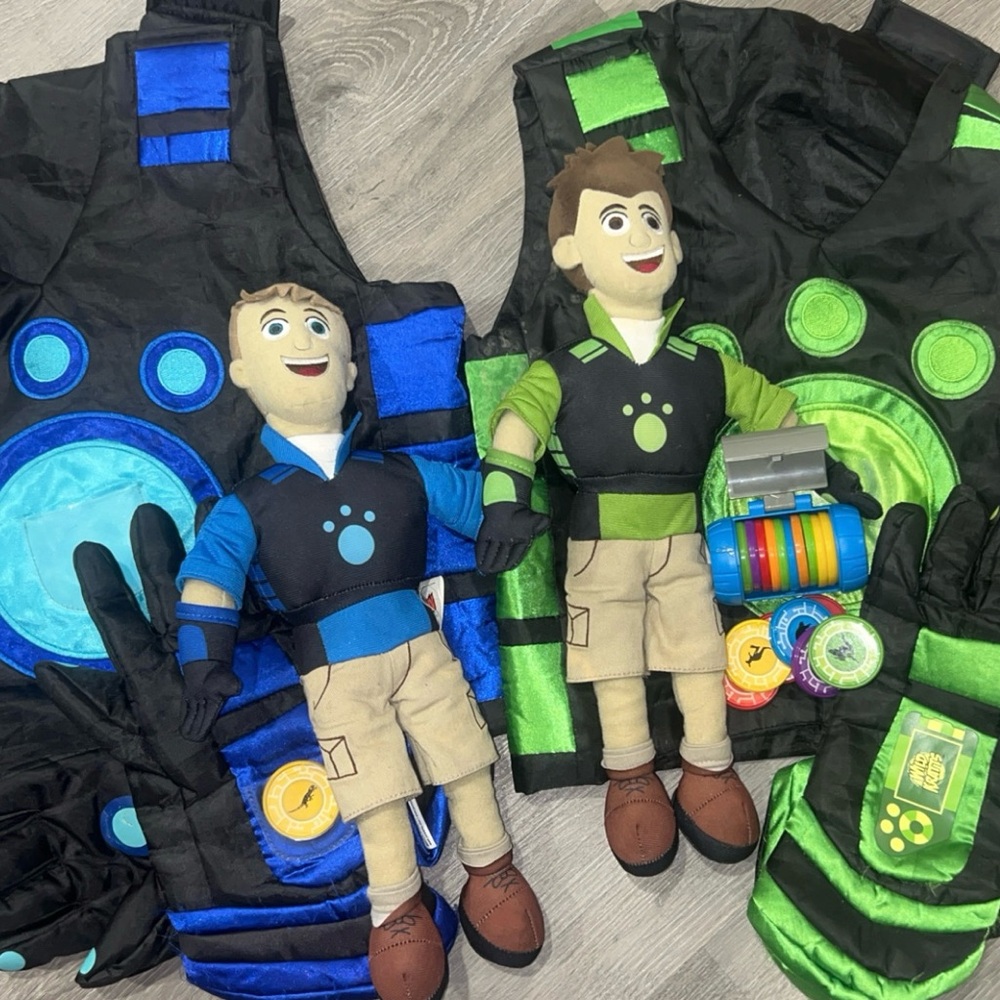 Wild Kratts Creature Power Suits with Plush Toys